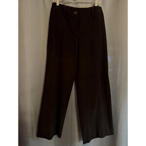 VNTG Chicos Black Wide Leg Dress‎ Pant Size 1/Short